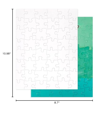 Juvale blank puzzles education tool boosts problem-solving and imaginative play.