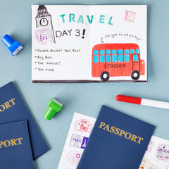 Juvale Kids Passport Book bulk pack is ideal for classrooms and parties
