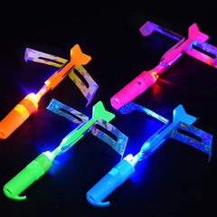 JX Rocket Slingshot outdoor play during twilight