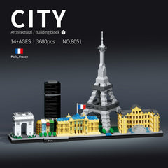 JXRLMB 3680-piece set emphasizes scope and detailed assembly in compact form