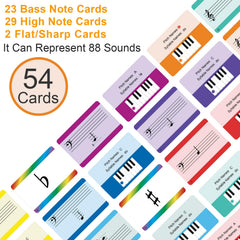 JYCSTE double-sided cards for fast note comparison and recall.