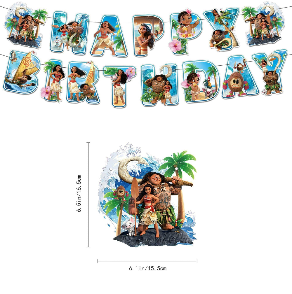 JYHFY Moana tablecloth adds themed elegance to dining and snacks.