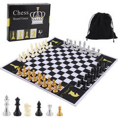 Jyquorp four-player chess board on table for social, family-friendly play.