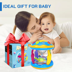 Jyusmile BPA-free ABS material close-up for safe infant play.