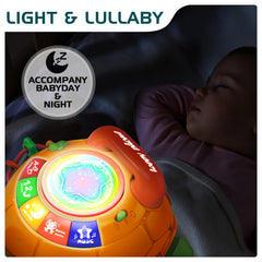 Jyusmile turtle toy lullabies and sounds support calm, easier nap times.