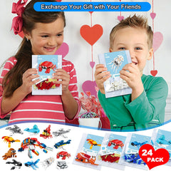 JZILU bulk valentines exchange cards for inclusive classroom gifting