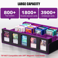 Kabinka box with magnetic closure securely holds cards while remaining easy to open