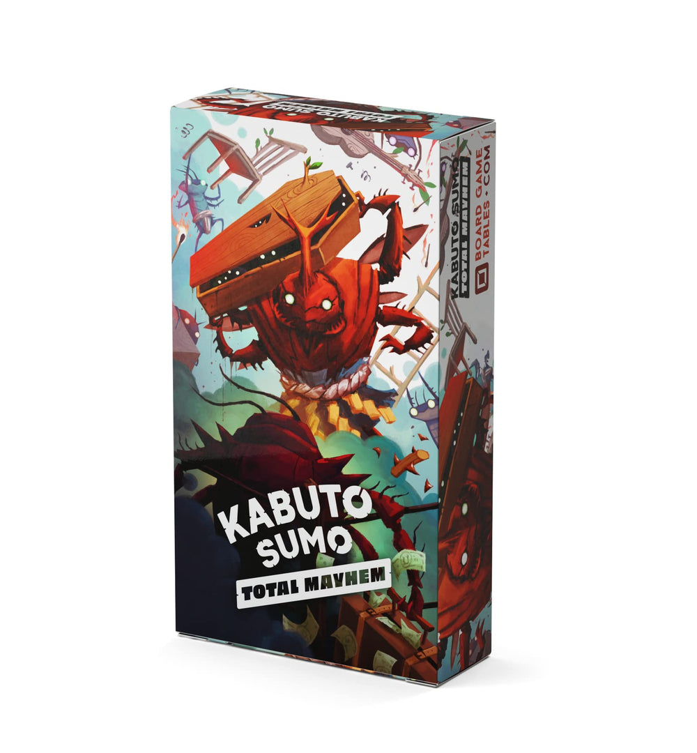 Kabuto Sumo Total Mayhem expansion table in ring for dramatic moves
