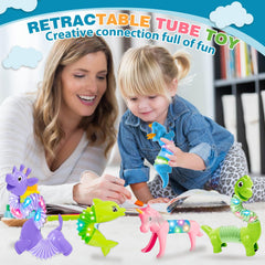 Kabvry LED Animal Pop Tubes LED light effect during playtime