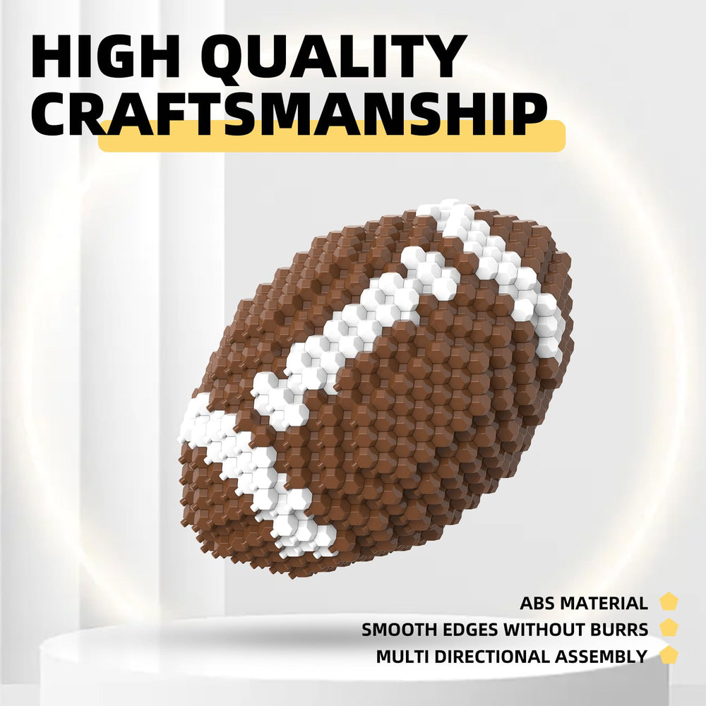 KADELE Football Block Set extra Pry Tool supports easy disassembly after completion