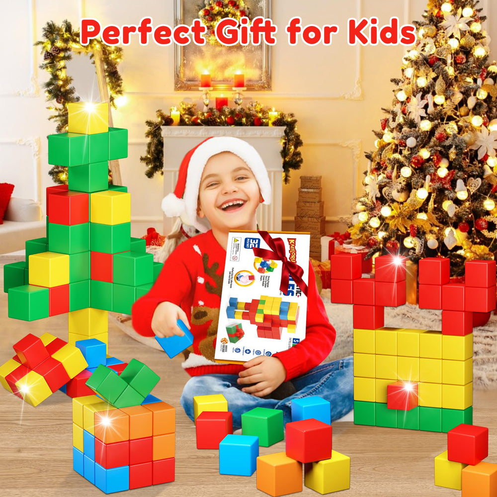 KAEILORU gift-ready magnetic blocks ideal for birthdays.
