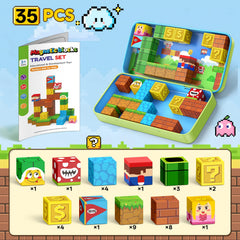 KAEILORU portable storage box keeps everything organized after play.