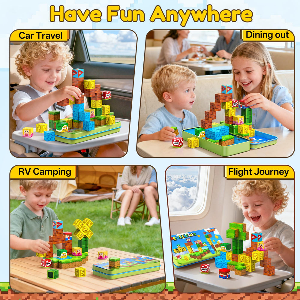 KAEILORU blocks durable construction ensures safe play on all adventures.