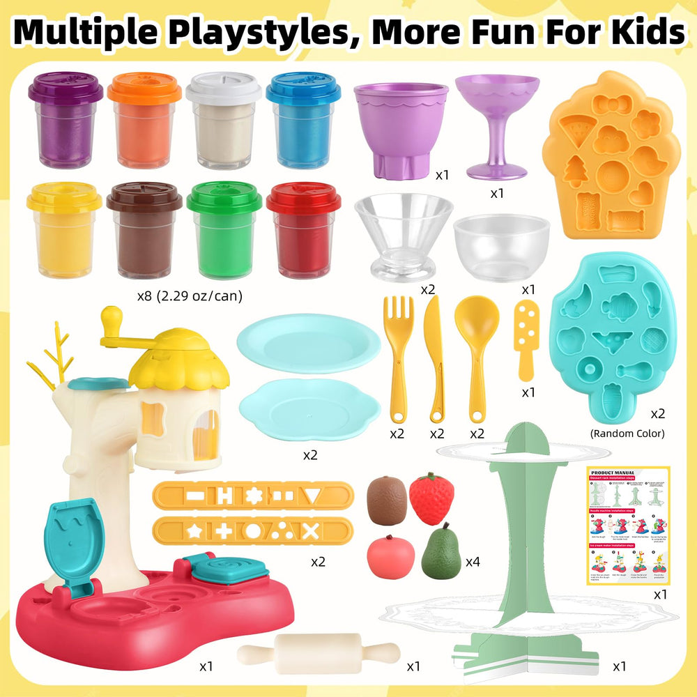 Kaelinda dessert and fruit molds for shaping treats.