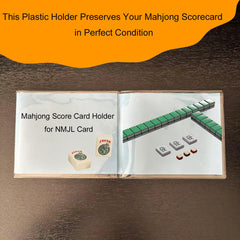 KAIBERYL Mahjong Card Holder NMJL note clearly indicates not included.