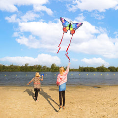 Durable vinyl Kaiciuss kite construction built for breezy beach days