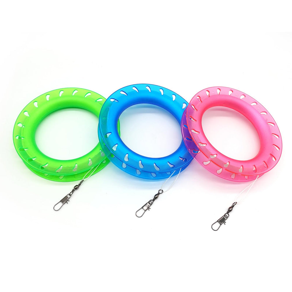 Kaiciuss kite string hoop 3-pack setup for quick family flights