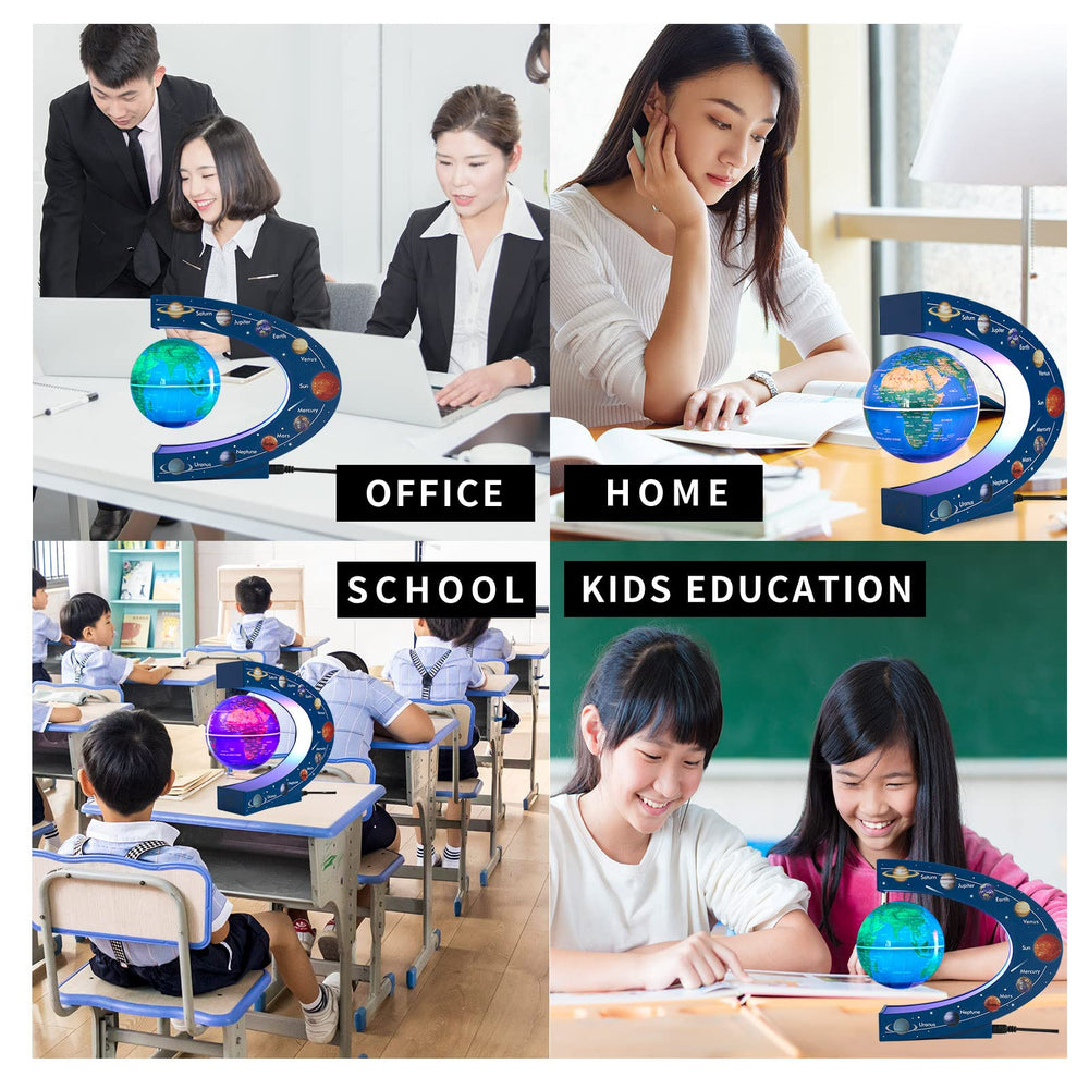 KAIMC nine-planet display supports classroom or home study.