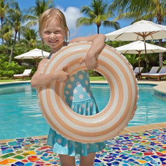 KAIMRED high-quality, thick raft-grade material offers durability for summer pool moments.