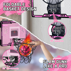KAISASA easy-install mounting kit enables quick setup on doors or walls.