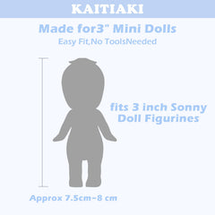 Kaitiaki easy-on, no-damage outfits suitable for adult collectors.