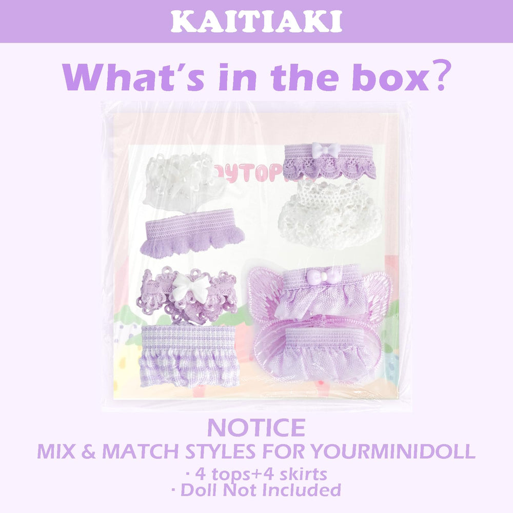 Kaitiaki Lavender Whimsy Skirt 2 adds pastel movement to shelves