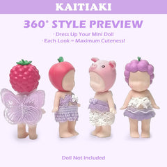 Kaitiaki Lavender Whimsy Top 2 features delicate floral lace for romantic shelves