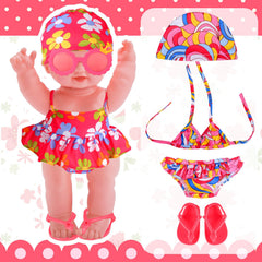 Kajaia pink sunglasses for 18-inch dolls—adds a charming, sun-ready vibe to playtime.