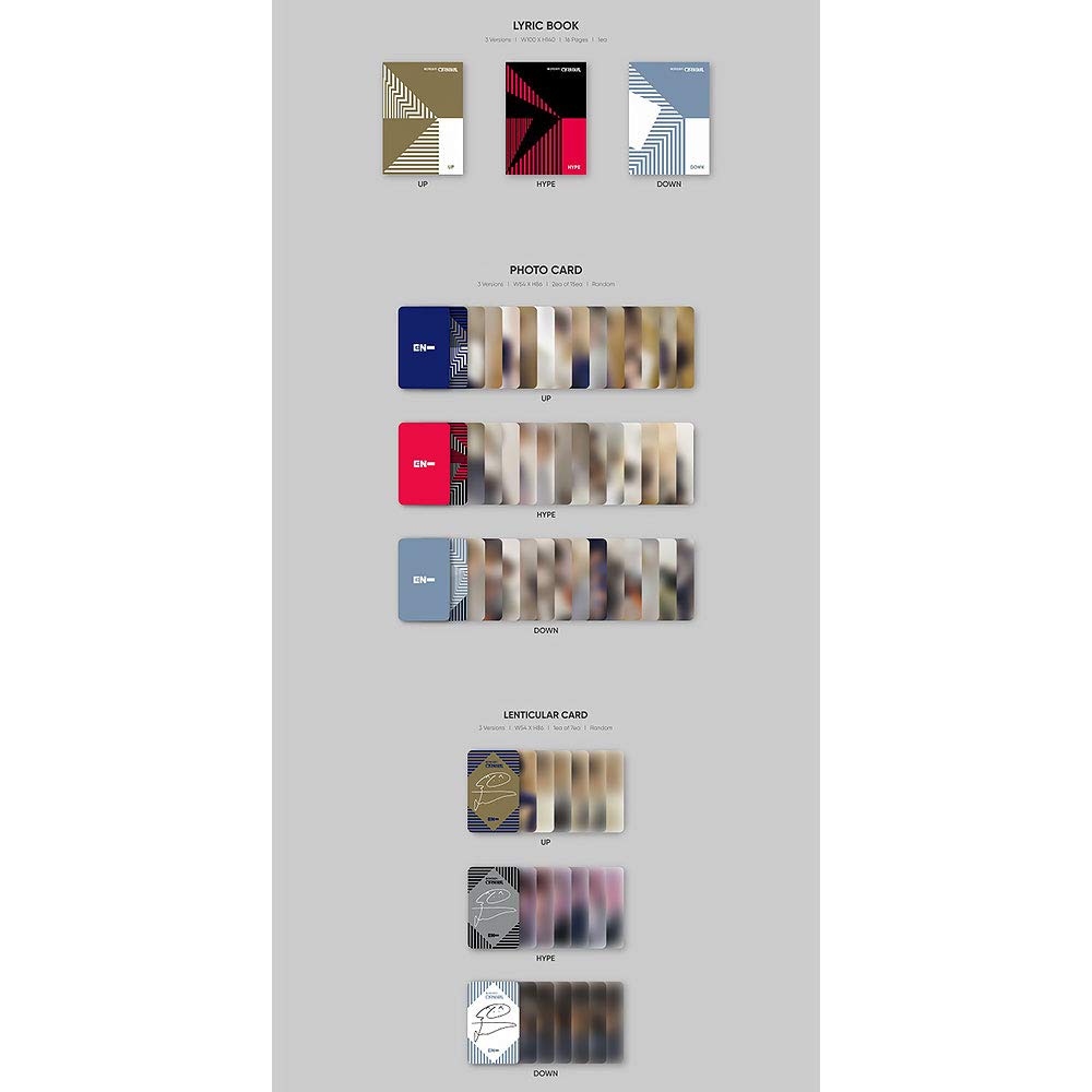 KAKAO M ENHYPEN Border Carnival photo cards random 2 of 15 included for collection