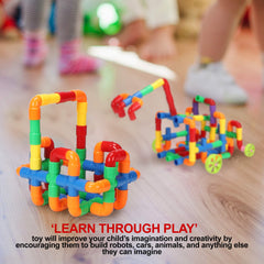 KAKATIMES STEM blocks improve hand-eye coordination during play.