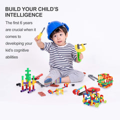 KAKATIMES STEM blocks colored set boosts visual learning and focus.
