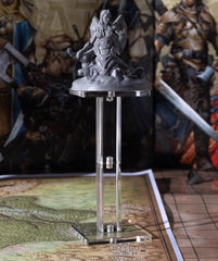 Kalami 2x2 inch base plates keep figures securely on map.