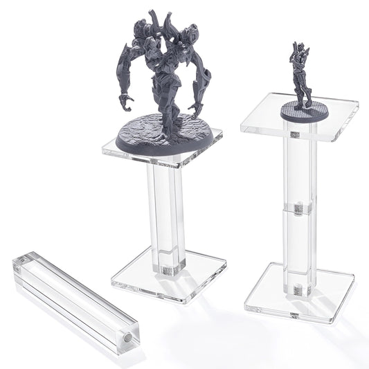 Kalami flying miniatures magnetic riser base for airborne combat setups.