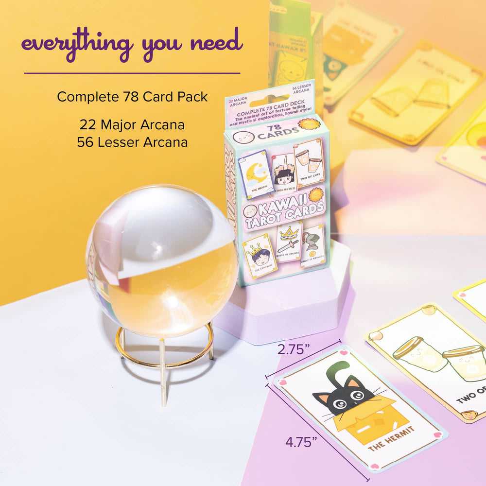 Kalan Cute Kawaii Tarot Cards drawstring bag for portable storage and on-the-go readings.