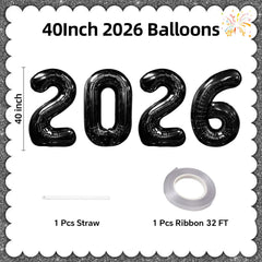 KALOR foil balloon banner with ribbon for quick party decoration.