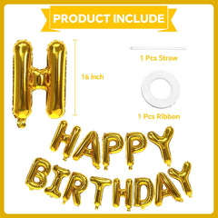 KALOR letter banner kit for easy DIY birthday message setup