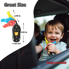 KALUYA Baby Keys Toy is travel-friendly and lightweight for on-the-go play.