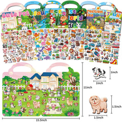 Kalysky forest world stickers spark exploration and color recognition in toddlers.