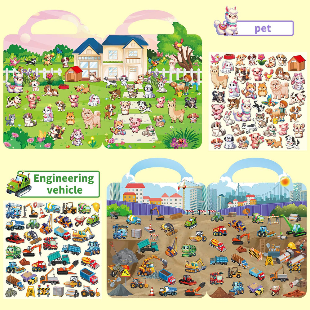 KalyskyPets stickers bring friendly characters to life for classroom and travel fun.