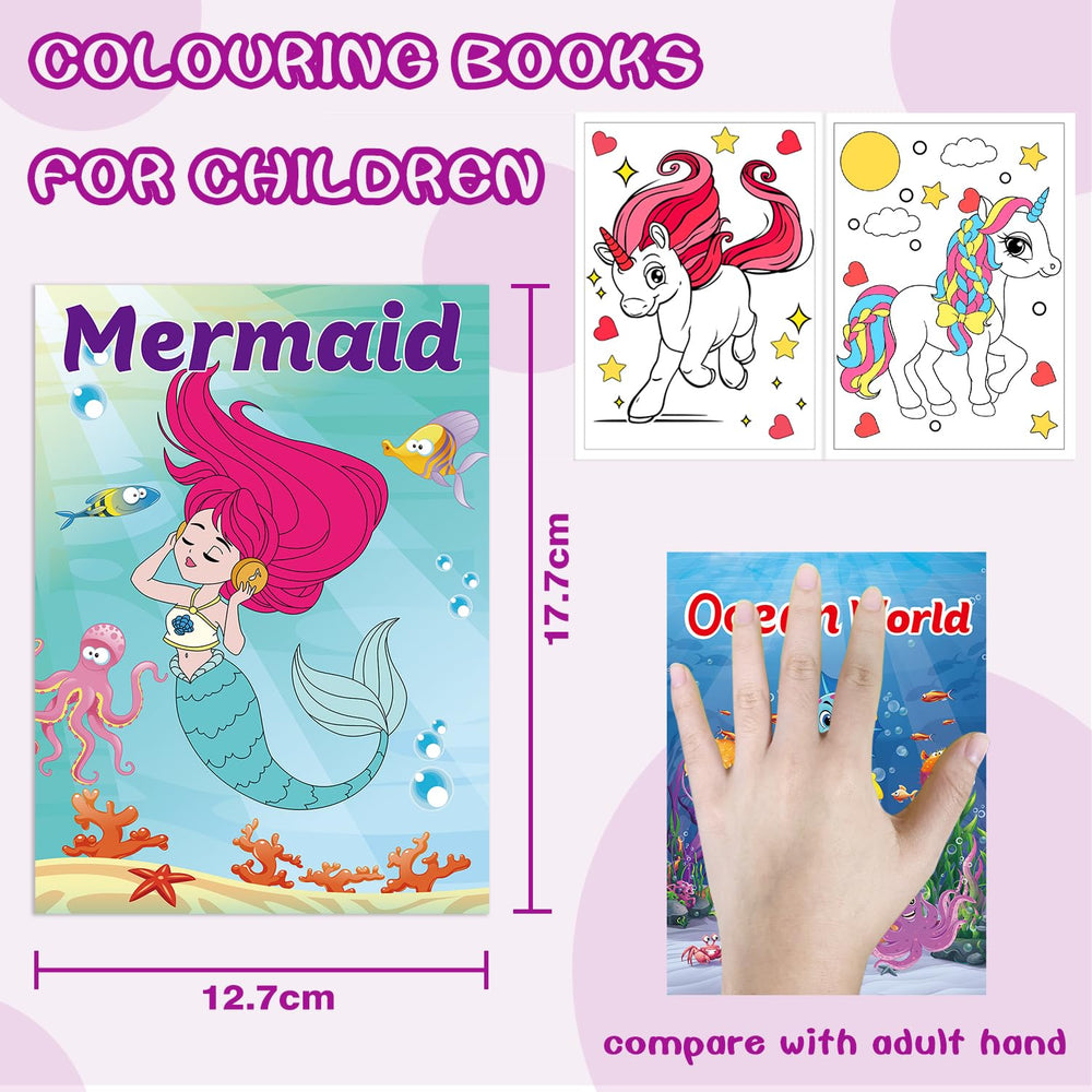 Kalysky coloring books are travel-friendly for car journeys and outings