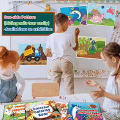 Kalysky dinosaur-pattern page offers engaging shapes for coloring time.