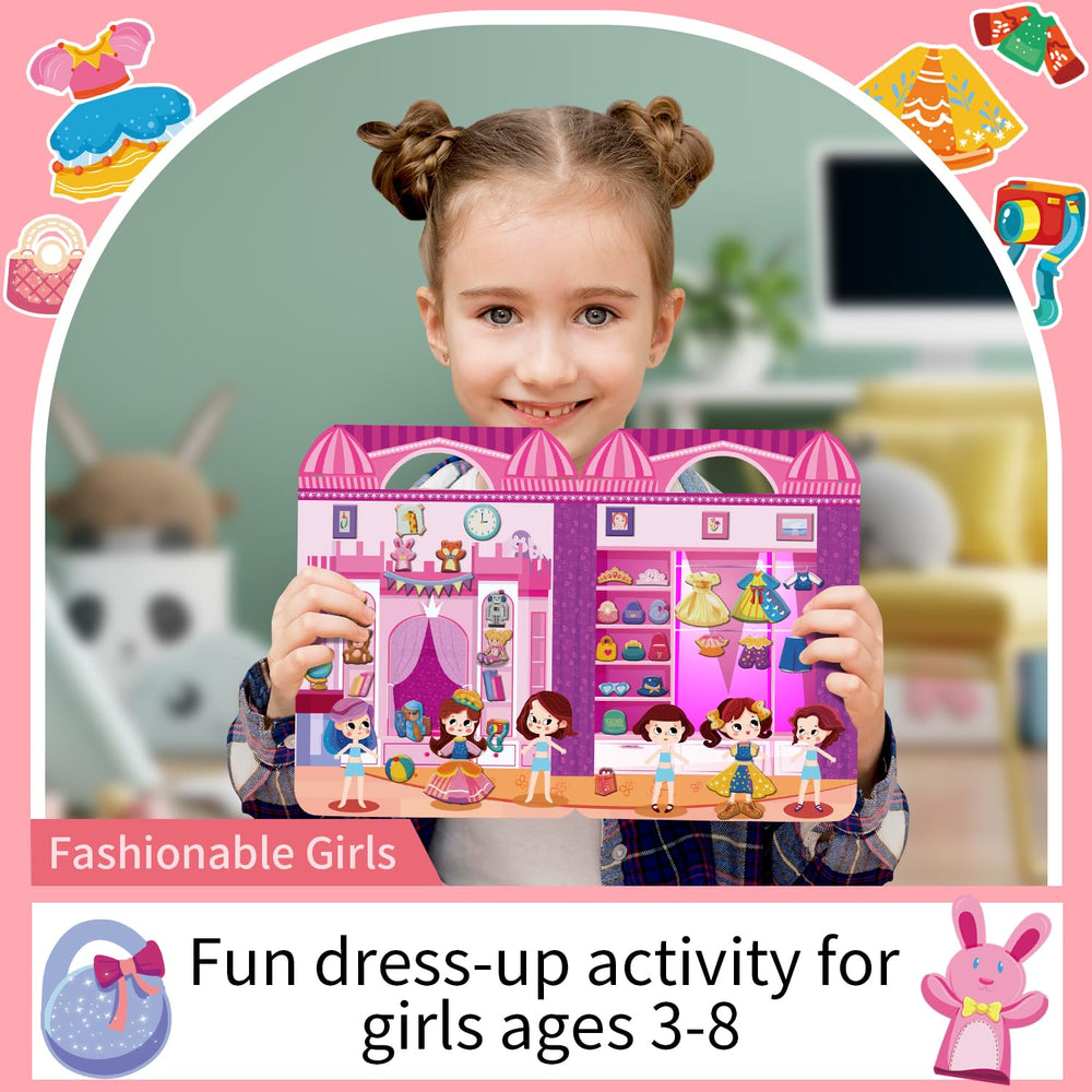 Kalysky dress-up cardboard rounded edges—safe, kid-friendly design for early learners.