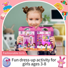 Kalysky dress-up cardboard rounded edges—safe, kid-friendly design for early learners.