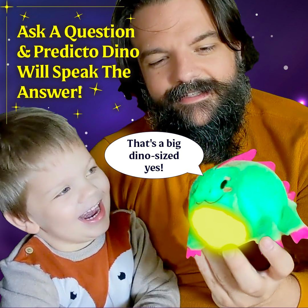 Predicto Dino's color-changing LED belly creates captivating playtime