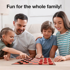 Kangaroo classic checkers game emphasizes timeless fun for all ages