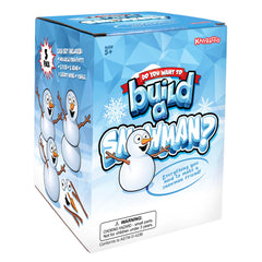 Air-dry clay action from the Kangaroo Snowman Kit for creative play.
