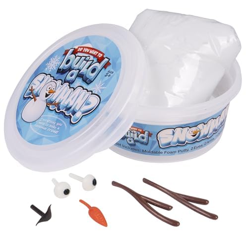 Kangaroo Snowman Kit: lightweight foam craft activity for sensory play.