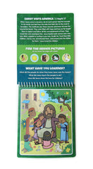 KangaToys Water Reveal Coloring Scripture Book Helaman and the stripling warriors—exploration prompts
