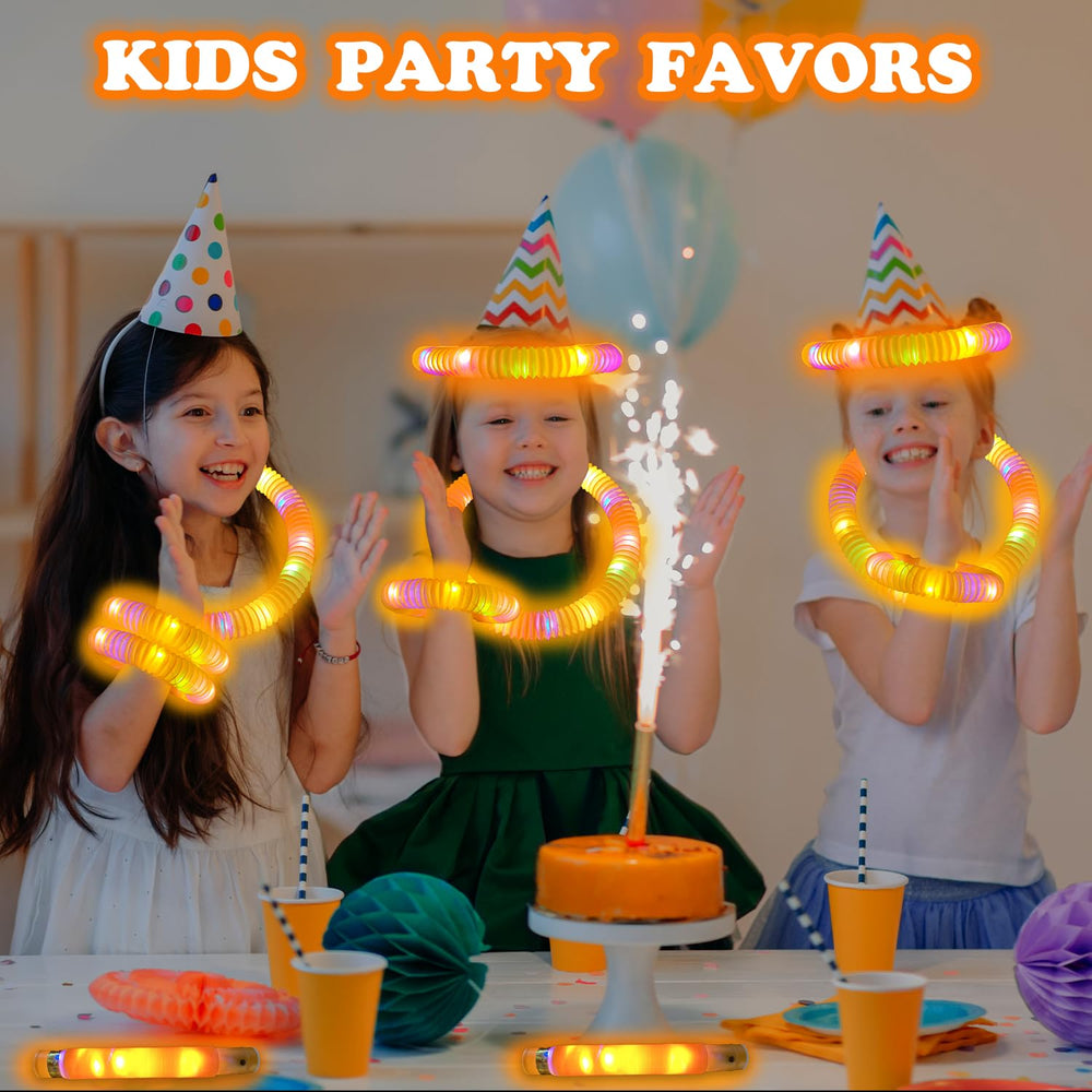 Kannove glow accessories turn sticks into bracelets and necklaces for stylish wearables.