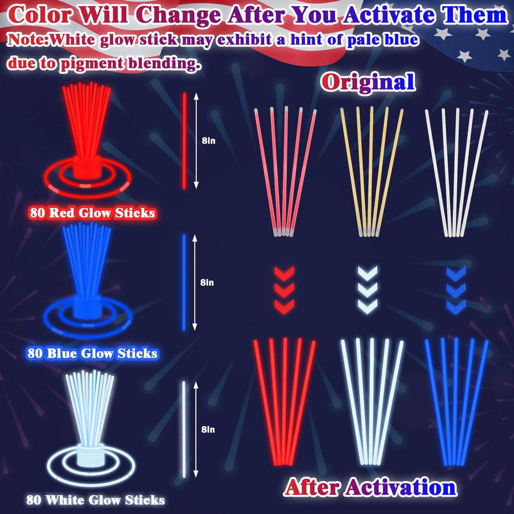 Kannove glow accessory connectors turning sticks into necklaces and bracelets.